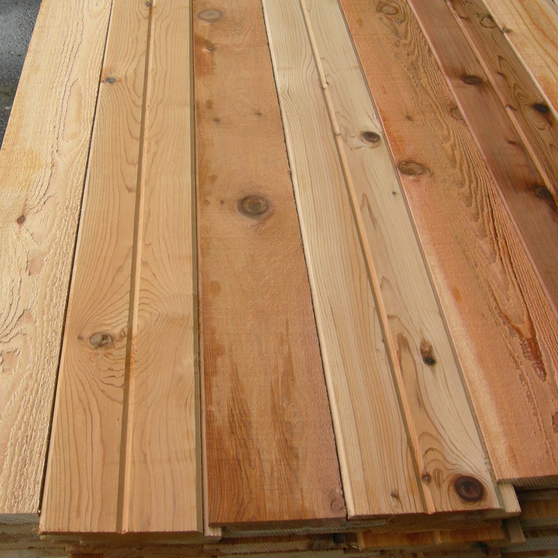 Buffalo Lumber Customer Select Cedar grade example