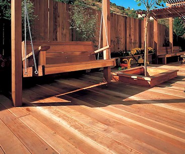 CALREDWOOD redwood deck sapwood boards