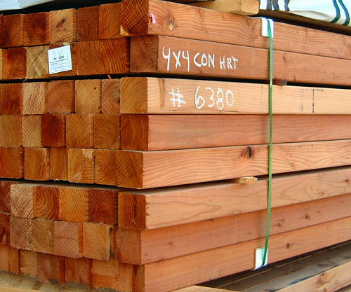 Redwood Lumber - HEART Wood Construction Grade
